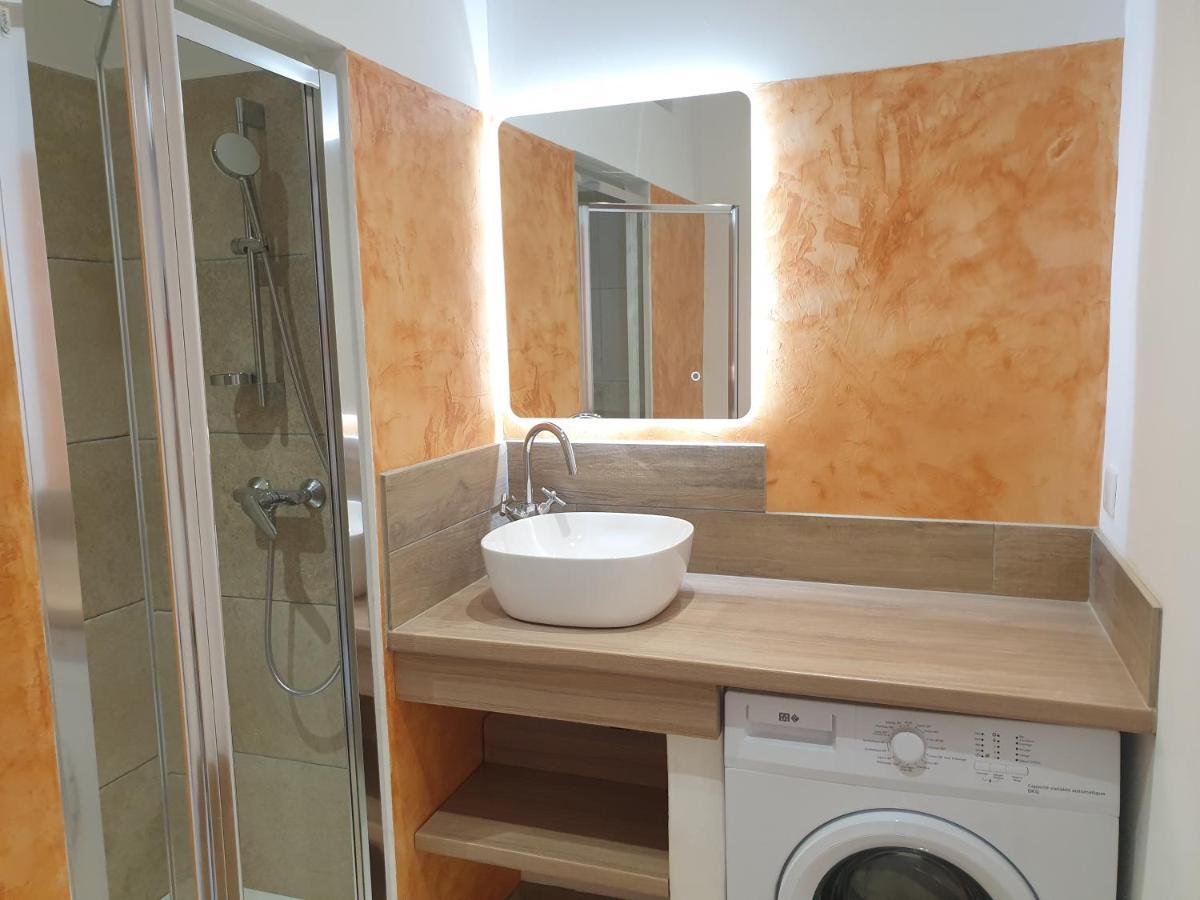 Appartement A Caserella entièrement rénové avec terrasse et vue panoramique sur mer Valle-di-Campoloro Esterno foto